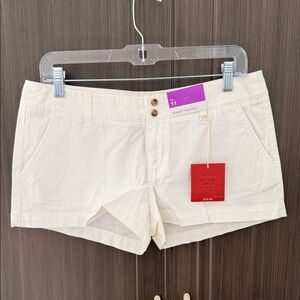 Mossimo Supply Co. Women's Cream Cargo Shorts